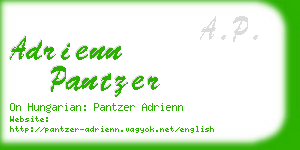 adrienn pantzer business card
